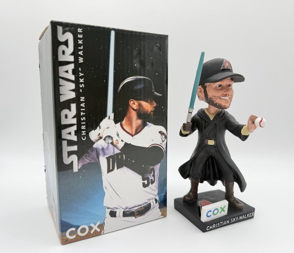 Christian Sky Walker Bobblehead 6.5” Arizona Diamondbacks Star Wars Night 2020